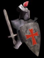 rytířský kostým - templář